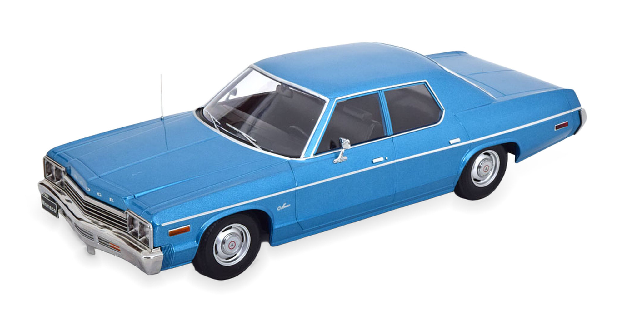 Модель коллекционная KK-SCALE Dodge monaco 1974 blue metallic