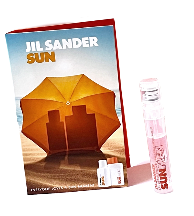 Мини-формат аромата: Туалетная вода Jil Sander Sun Men пробник 1.2 / Джил Сандер Сан Мен миниатюра