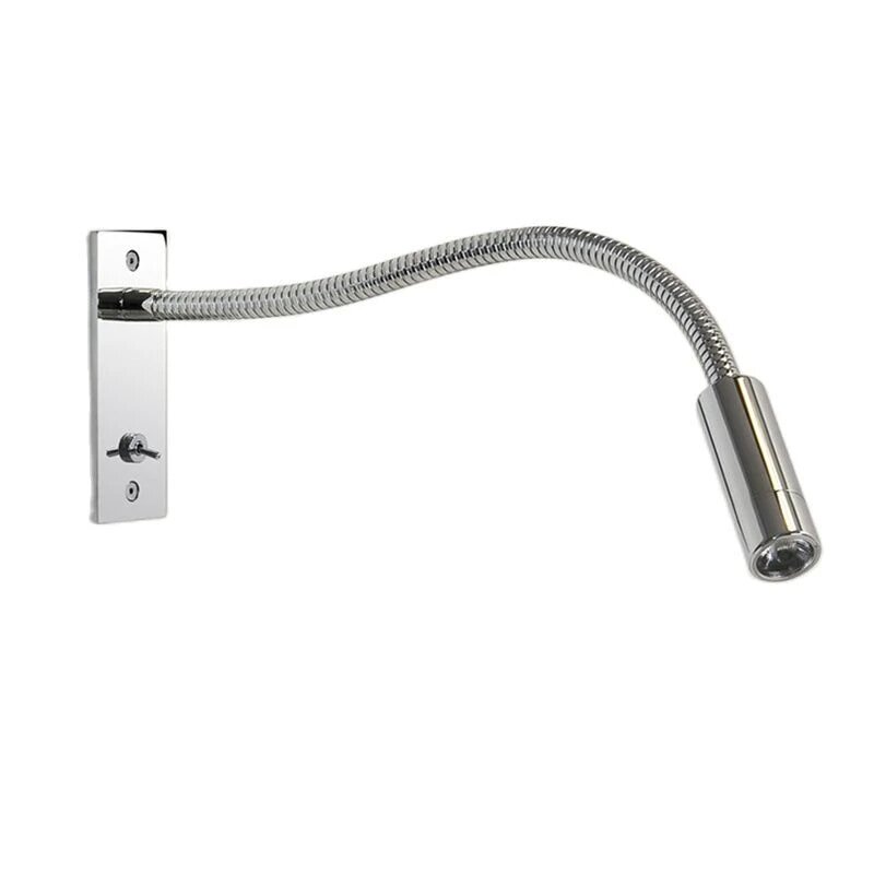 Настенный светильник Topoch для чтения 3Вт Серый, Polished Chrome, 3W AC100-127V