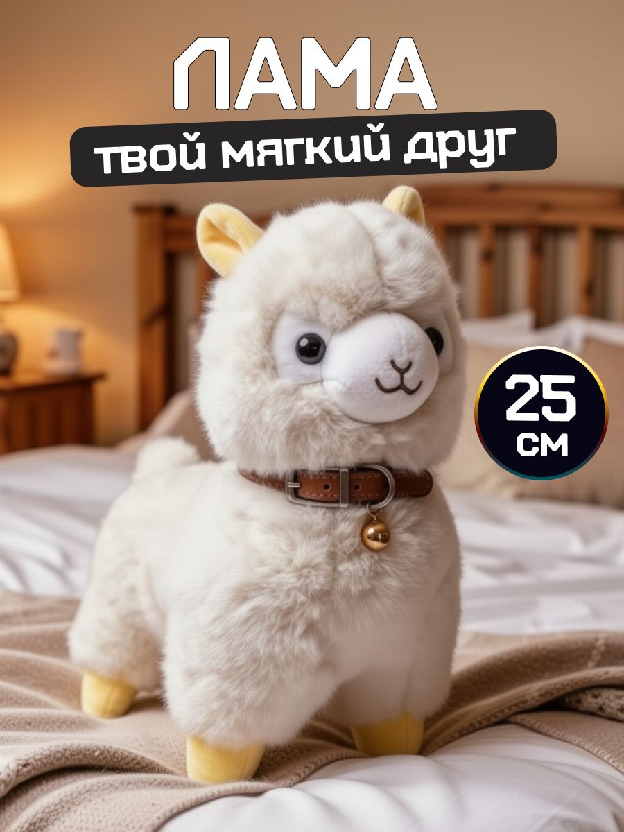 Мягкая игрушка лама