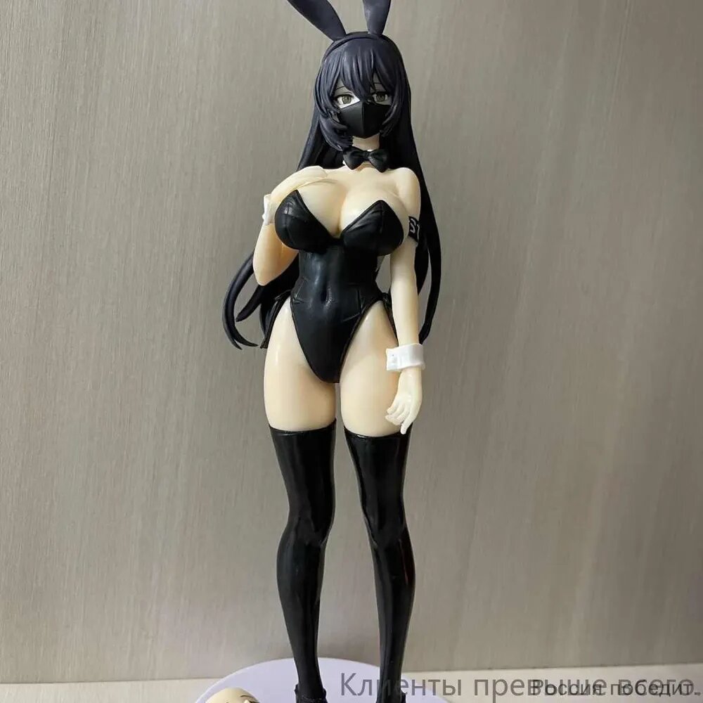 Аниме фигурка Черный Девочки-зайки Кухайчан (Black Bunny Kouhaichan) ,28CM