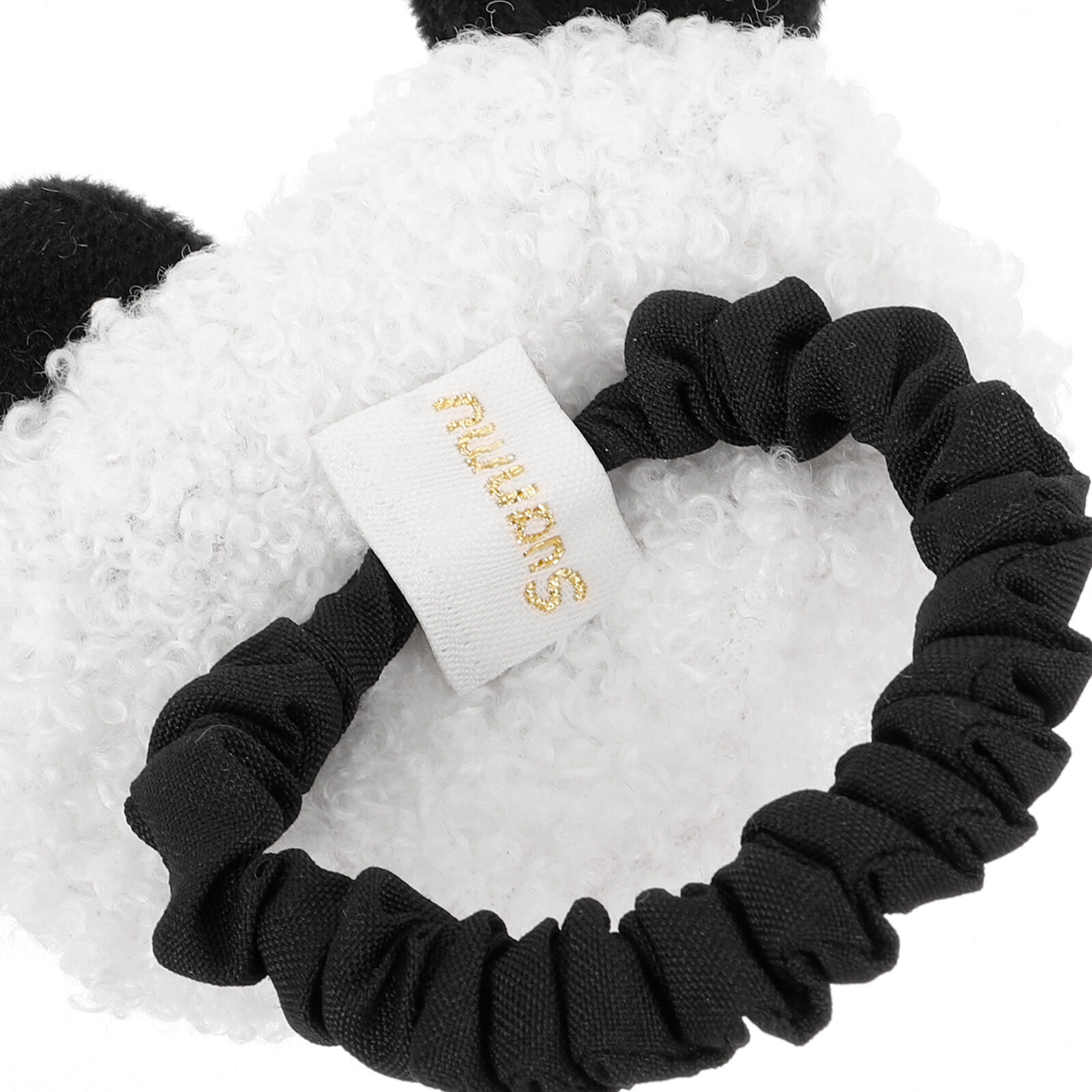 Hair Tie С Crunchie Упругие Заколки Для Волос С Картинками Панд Размер 8 50X8 00X0 50CM