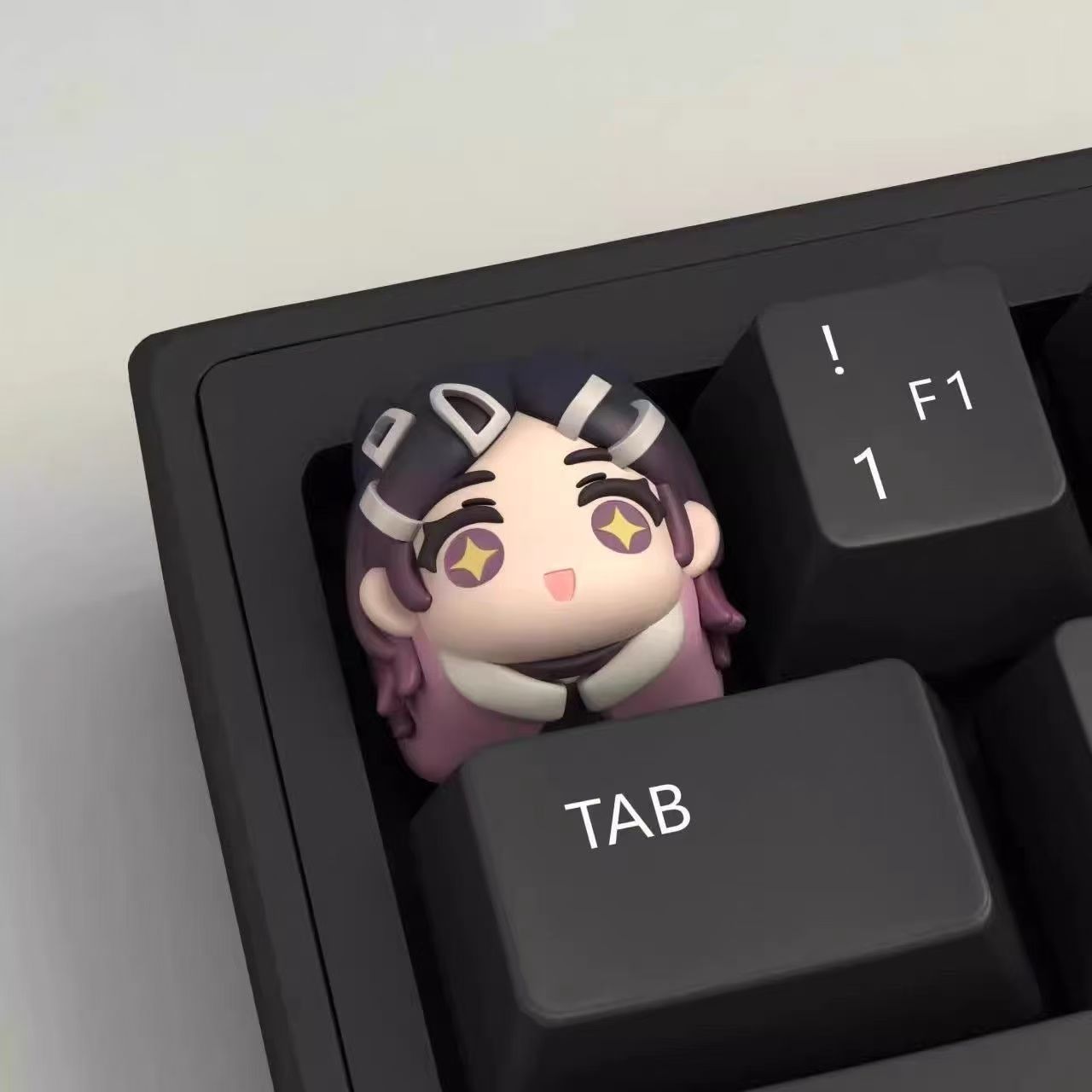 Кейкап Valorant Clove с подсветкой клавиша ESC с персонажем из игры, 3D-арт из смолы, подарок для геймера
