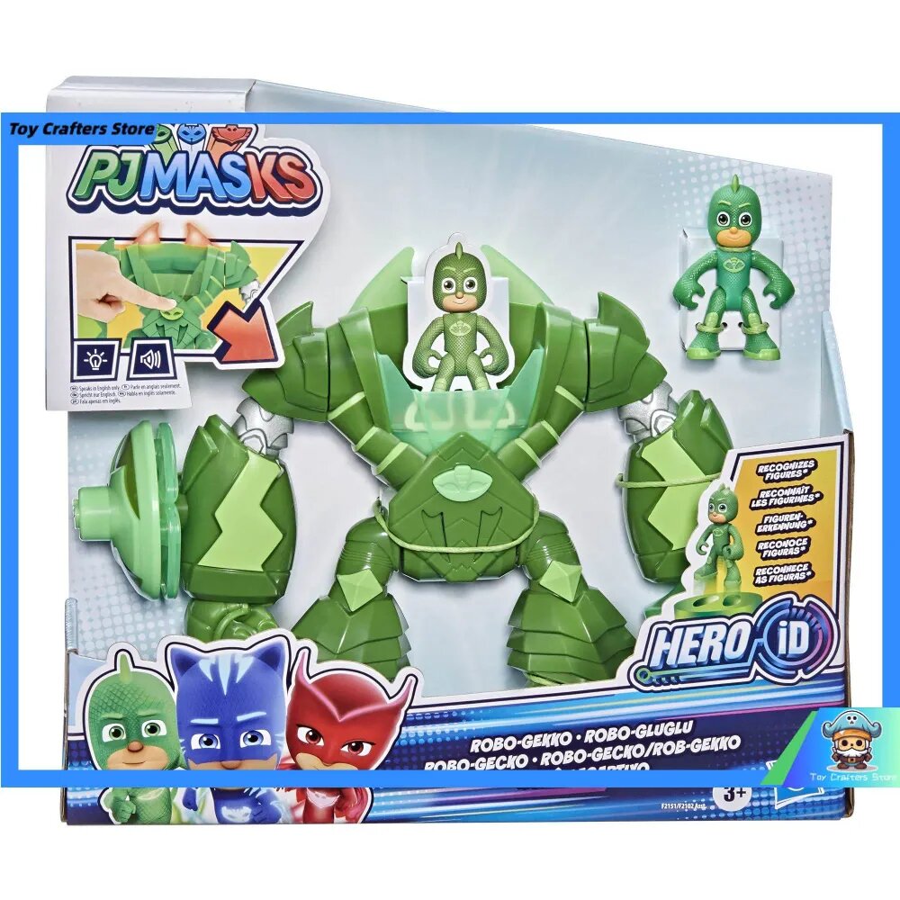 Игрушка PJ Masks Robo-Gekko с подсветкой и звуком Hero ID