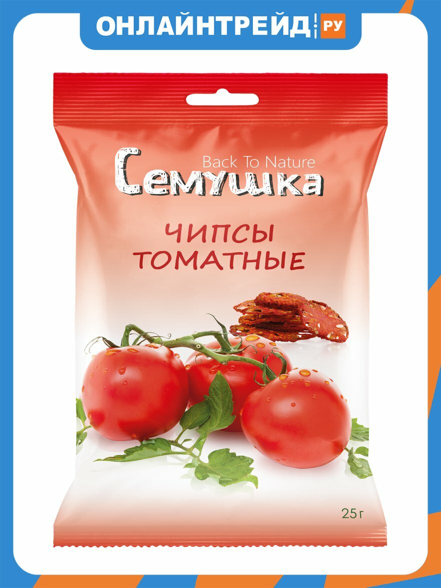 Чипсы томатные Семушка 25 г
