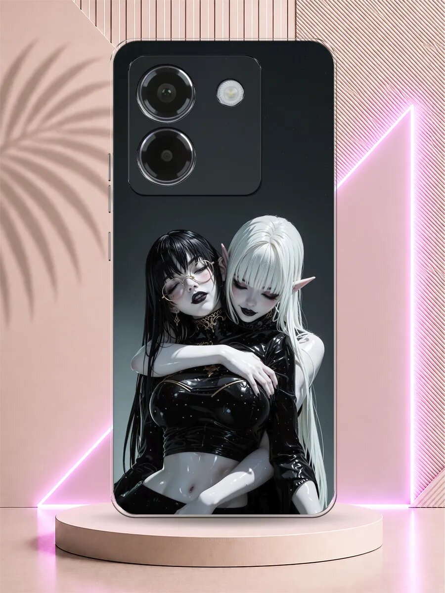 Чехол на Poco M7 Pro Девушка