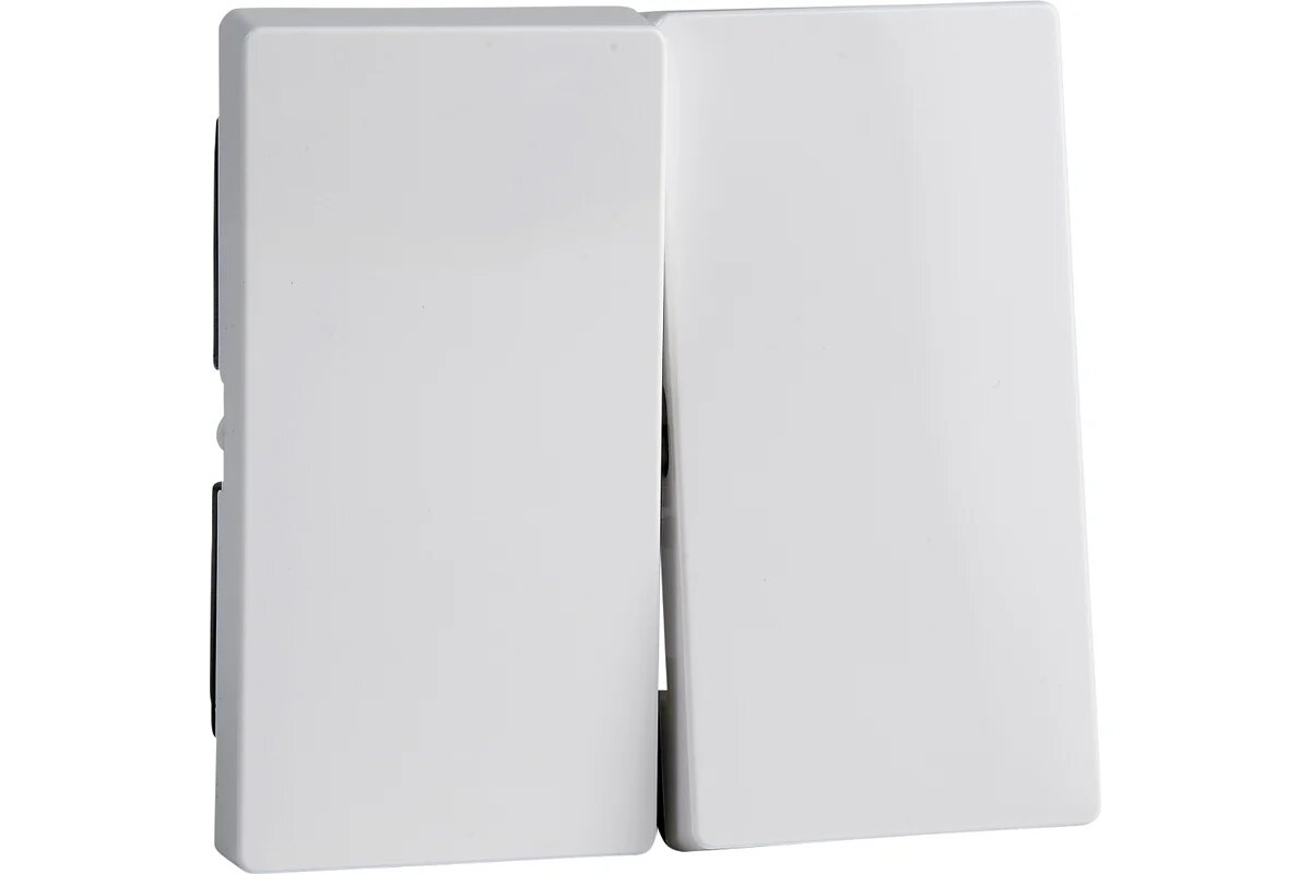 Клавиша двойная Schneider Electric Merten SM Белый Актив, IP20