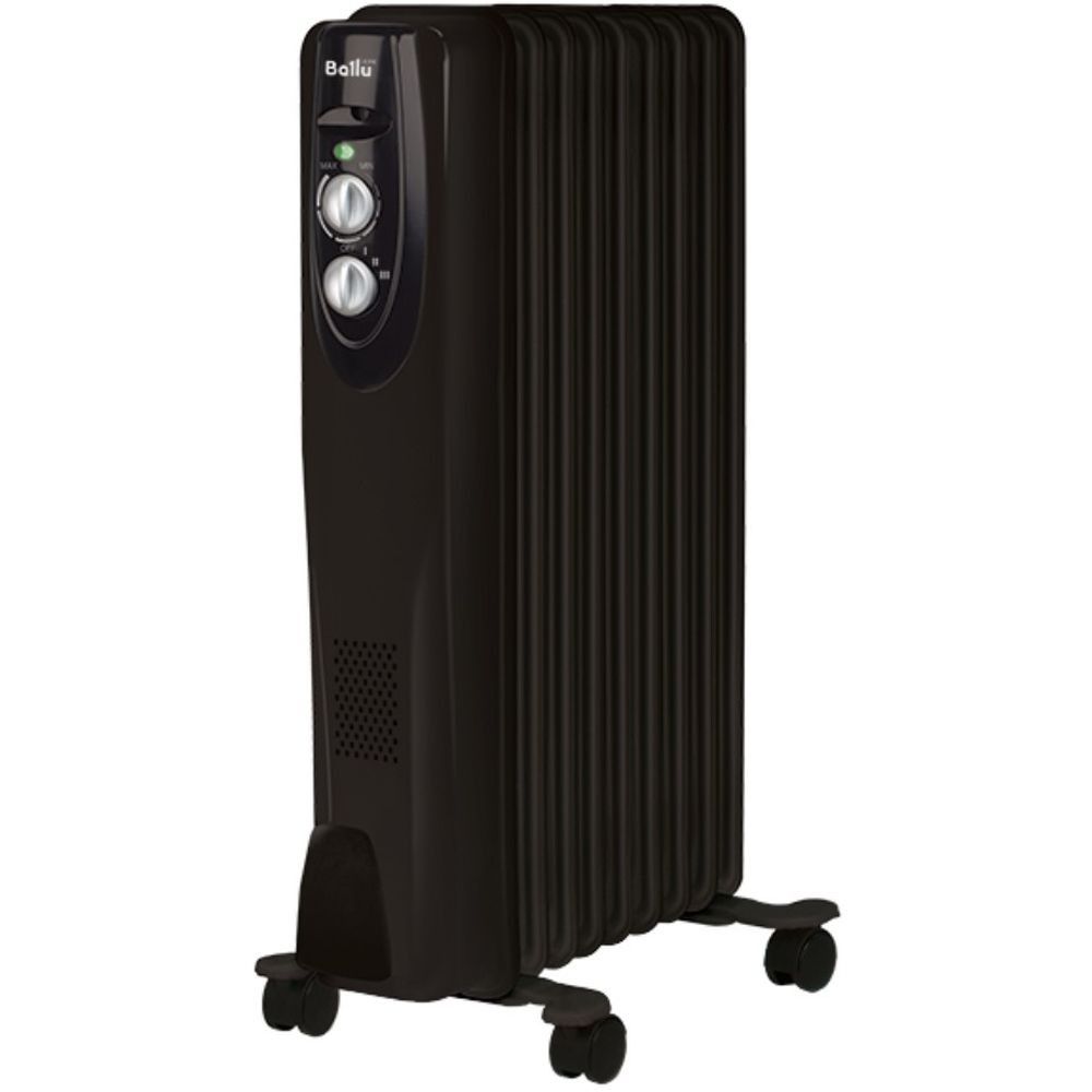 Масляный радиатор BALLU Classic black BOH/CL-09BRN 2000 (9 секций)