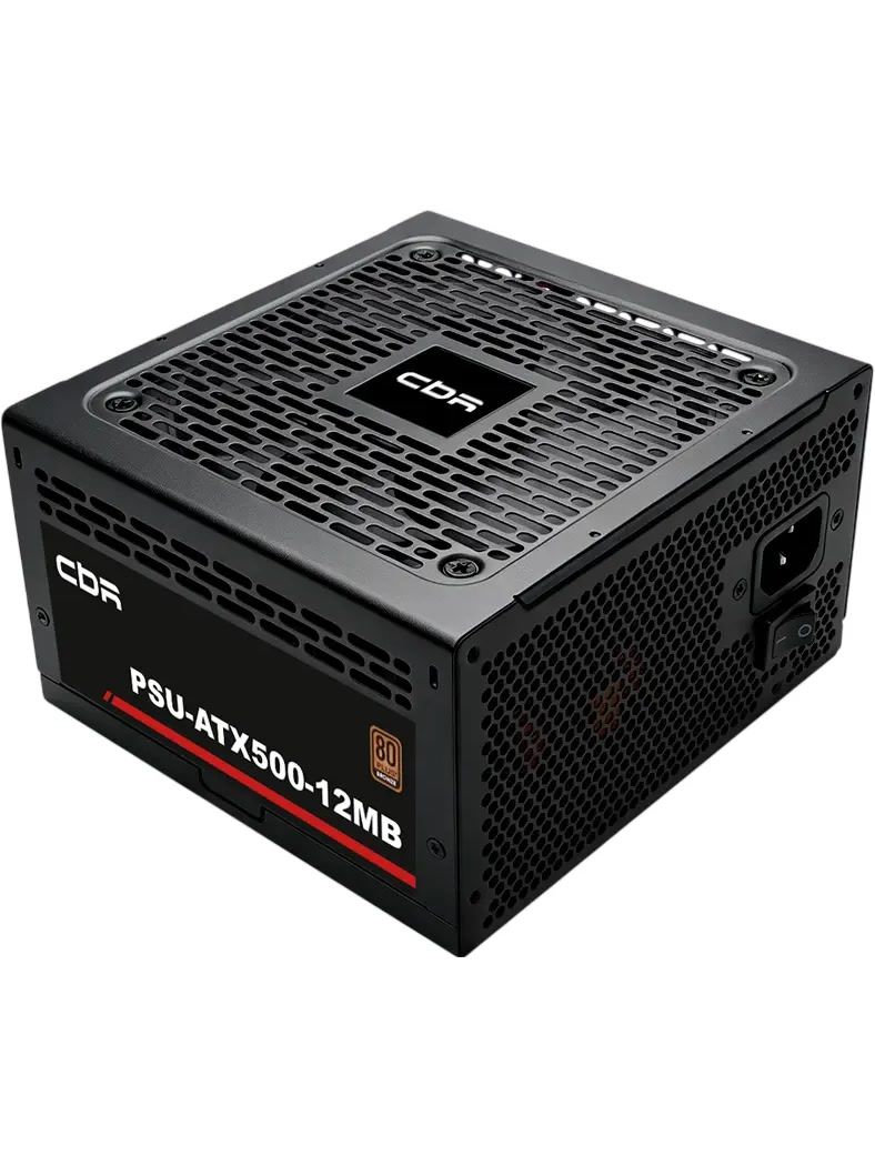 Блок питания компьютера CBR PSU-ATX500-12MB PSU-ATX500-12MB