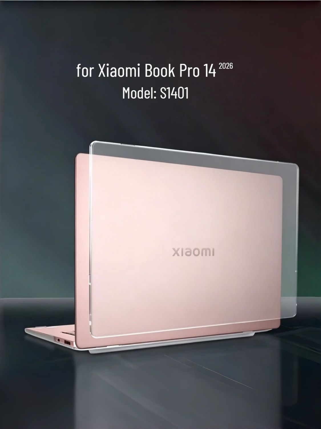 Прозрачный матовый чехол для 2026 Xiaomi Book Pro 14 (S1401) 14,6 дюйма жесткий противоударный бампер, аксессуары для ноутбука для Xiaomi Book Pro14 2026