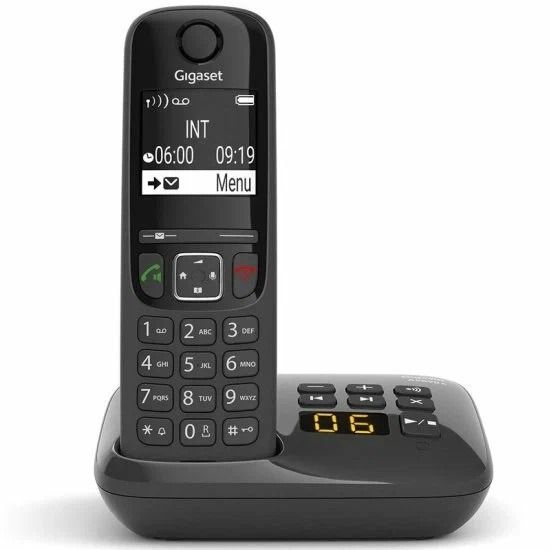 Р/Телефон Dect Gigaset AS690A черный автооветчик АОН