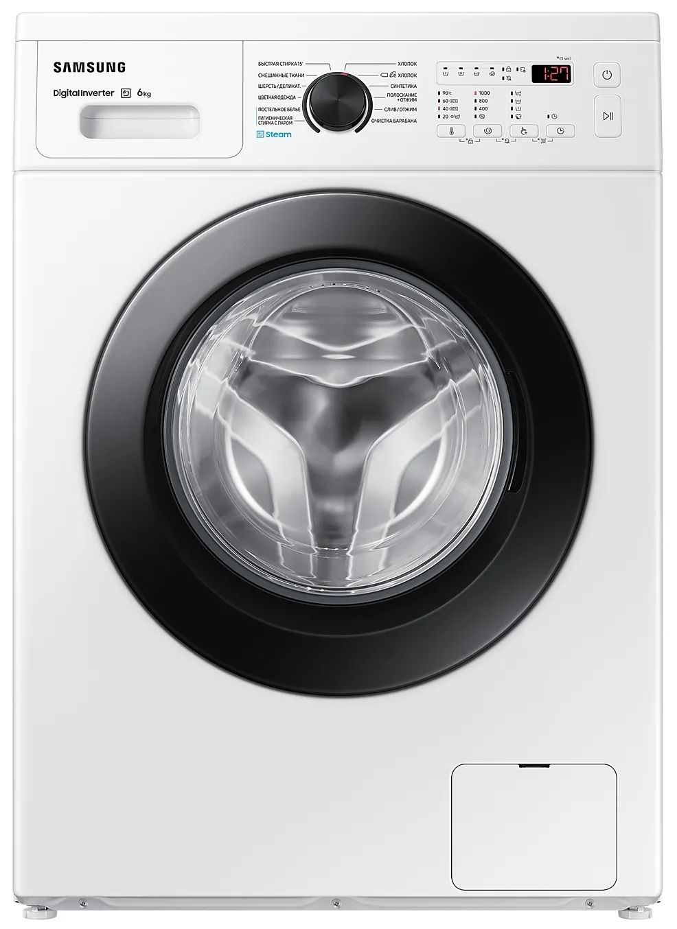 Samsung WW60AG4S00CELD Стиральная машина, 6 кг, белая