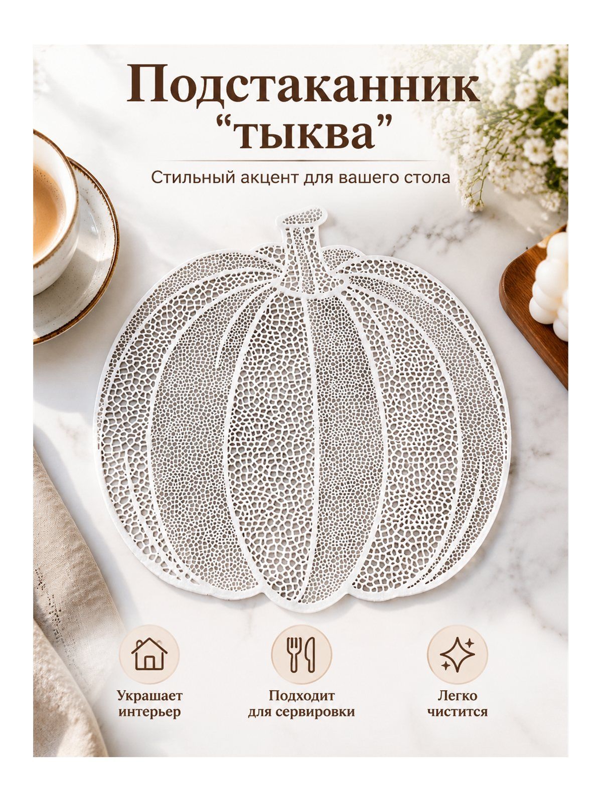 Подстаканник "тыква