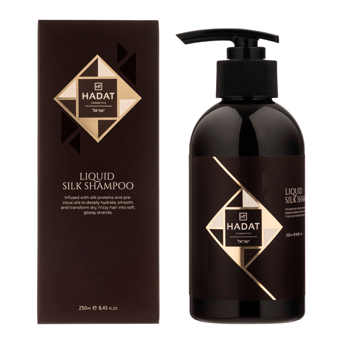 LIQUID SILK SHAMPOO / Шампунь "Жидкий шелк", 250 мл, Hadat Cosmetics