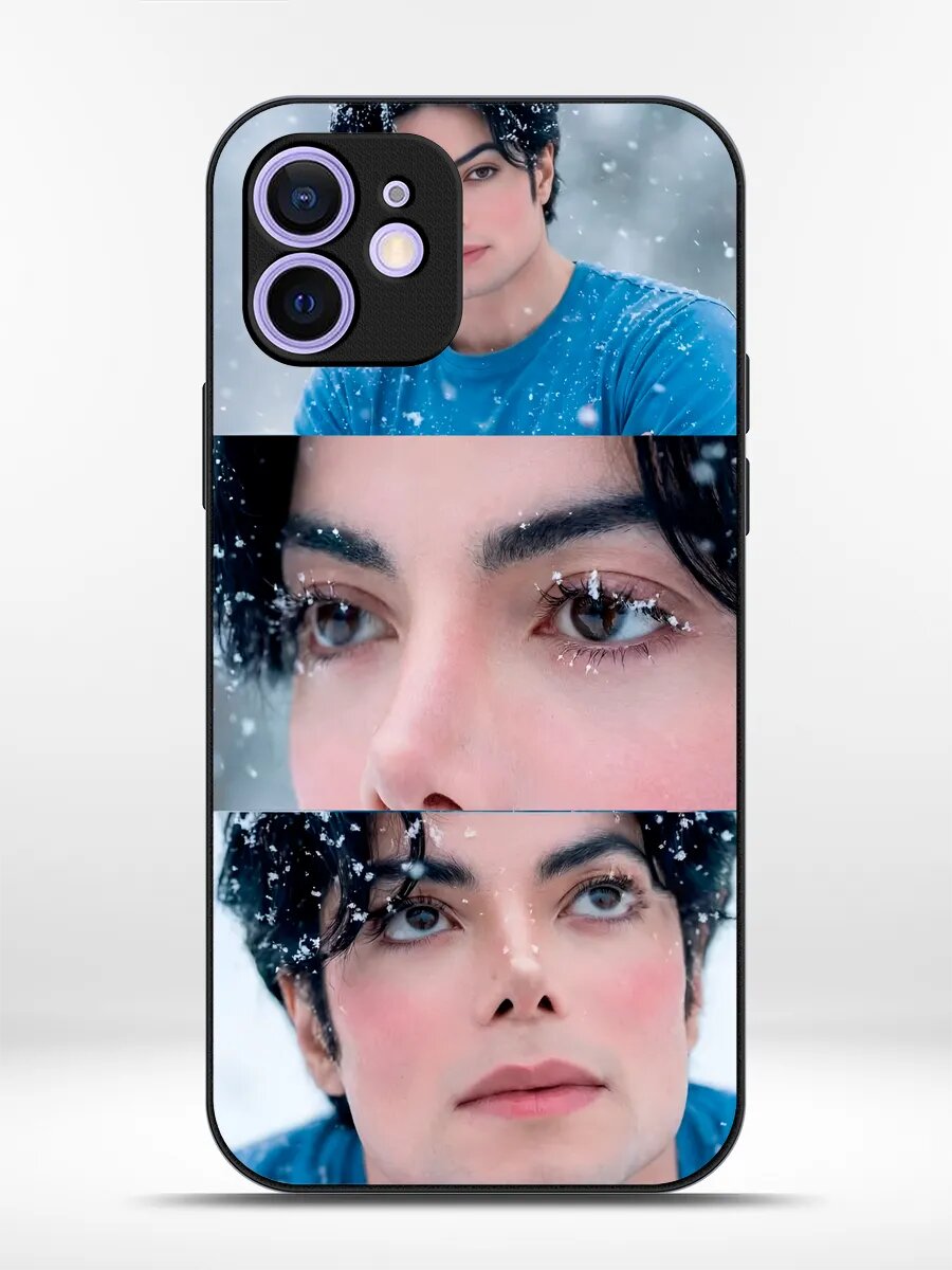 Чехол на iPhone 12 mini Майкл Джексон