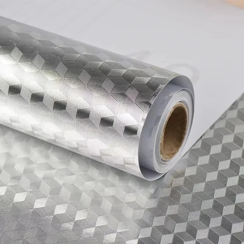 Жироотталкивающие наклейки для кухни ctzsoop sliver 1, 40cmX1m