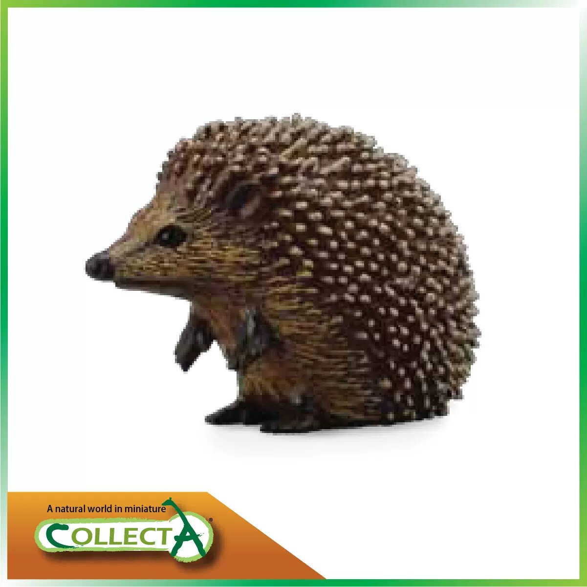 CollectA Набор детских игрушек-моделей животных - Ежик, 4 см x 3 см, Обучающая игра для детей