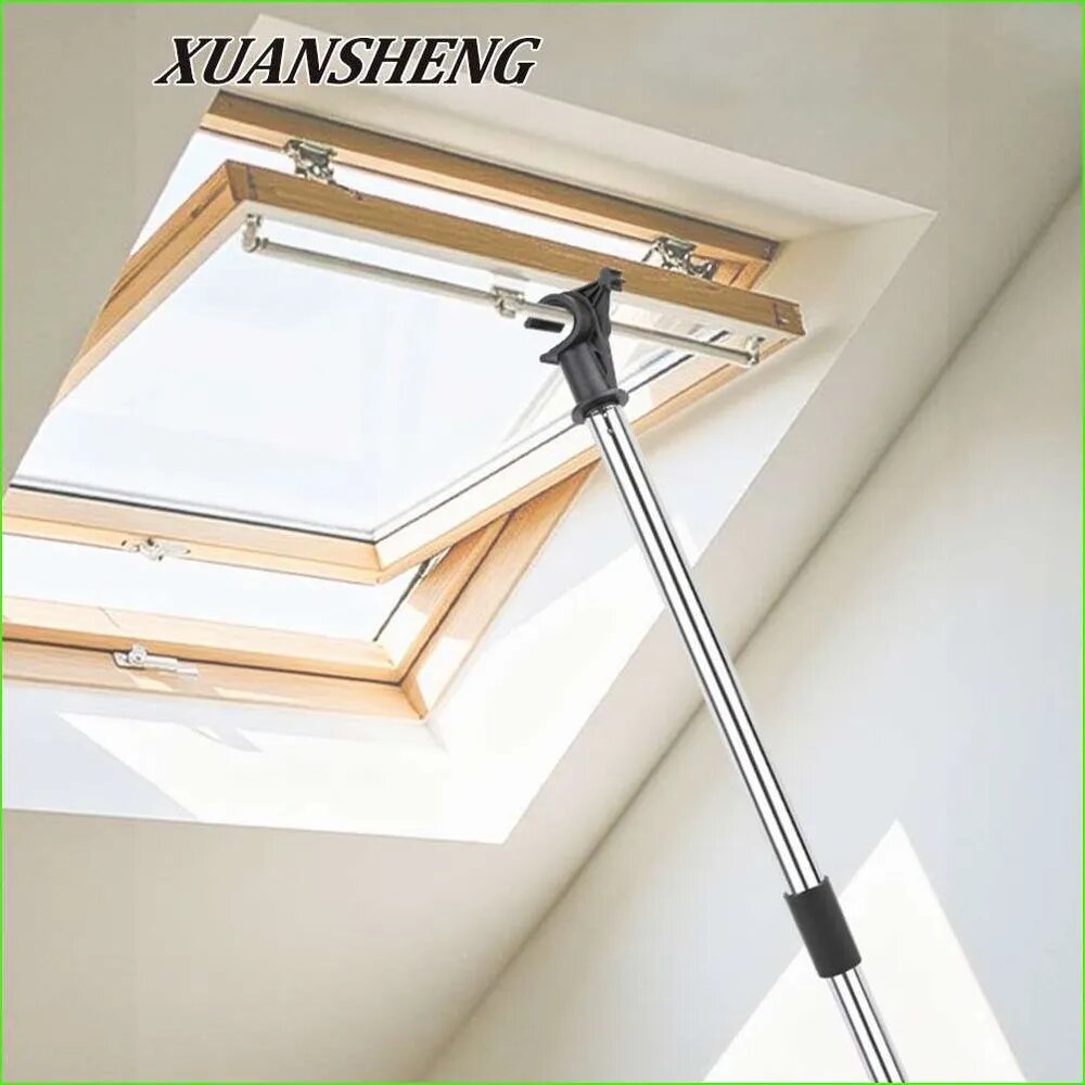 Окно-открыватель для мансардных окон Velux GGL/GGU, телескопический стержень из нержавеющей стали, длина 1,2 м