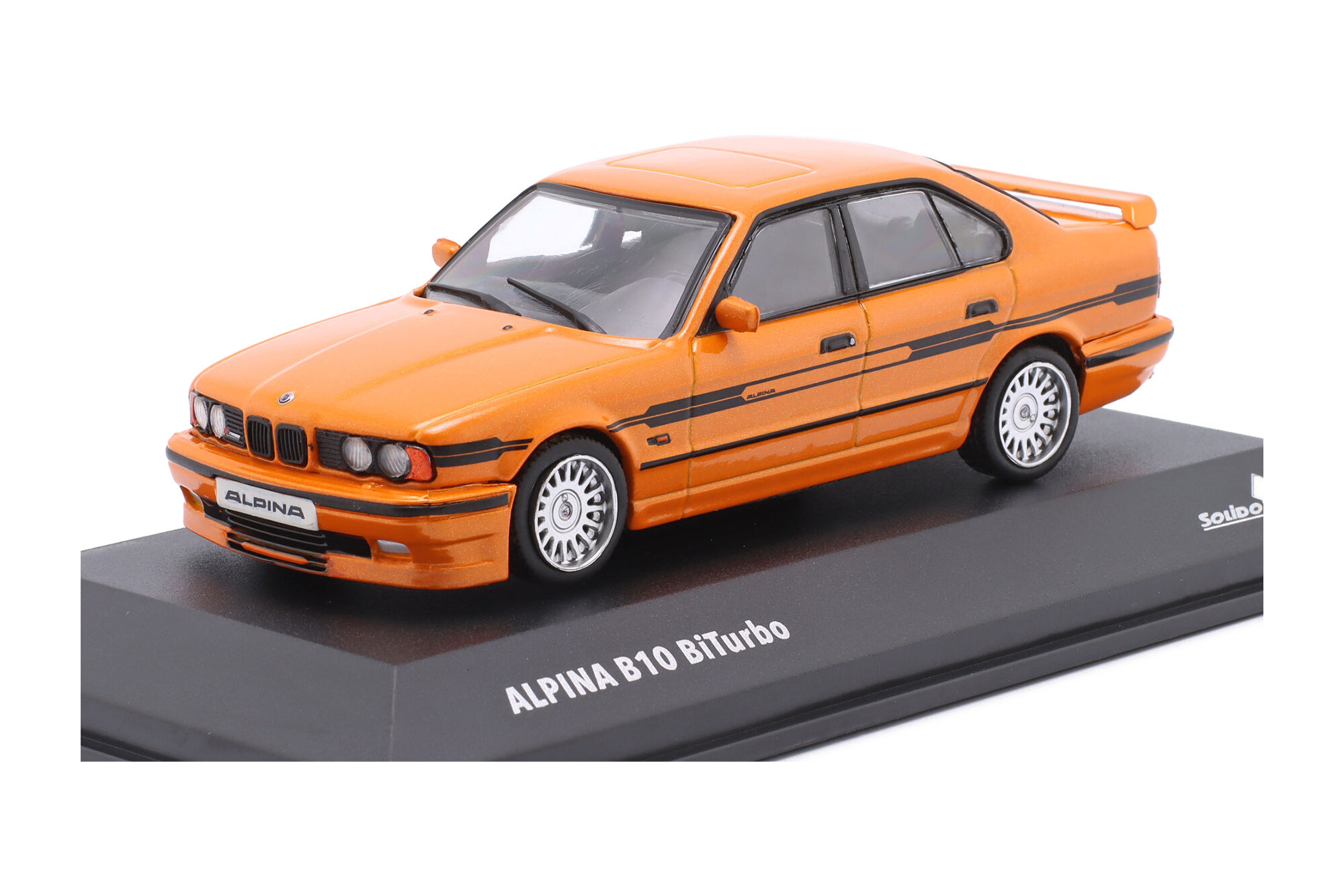 Модель коллекционная SOLIDO Bmw alpina B10 biturbo orange metallic