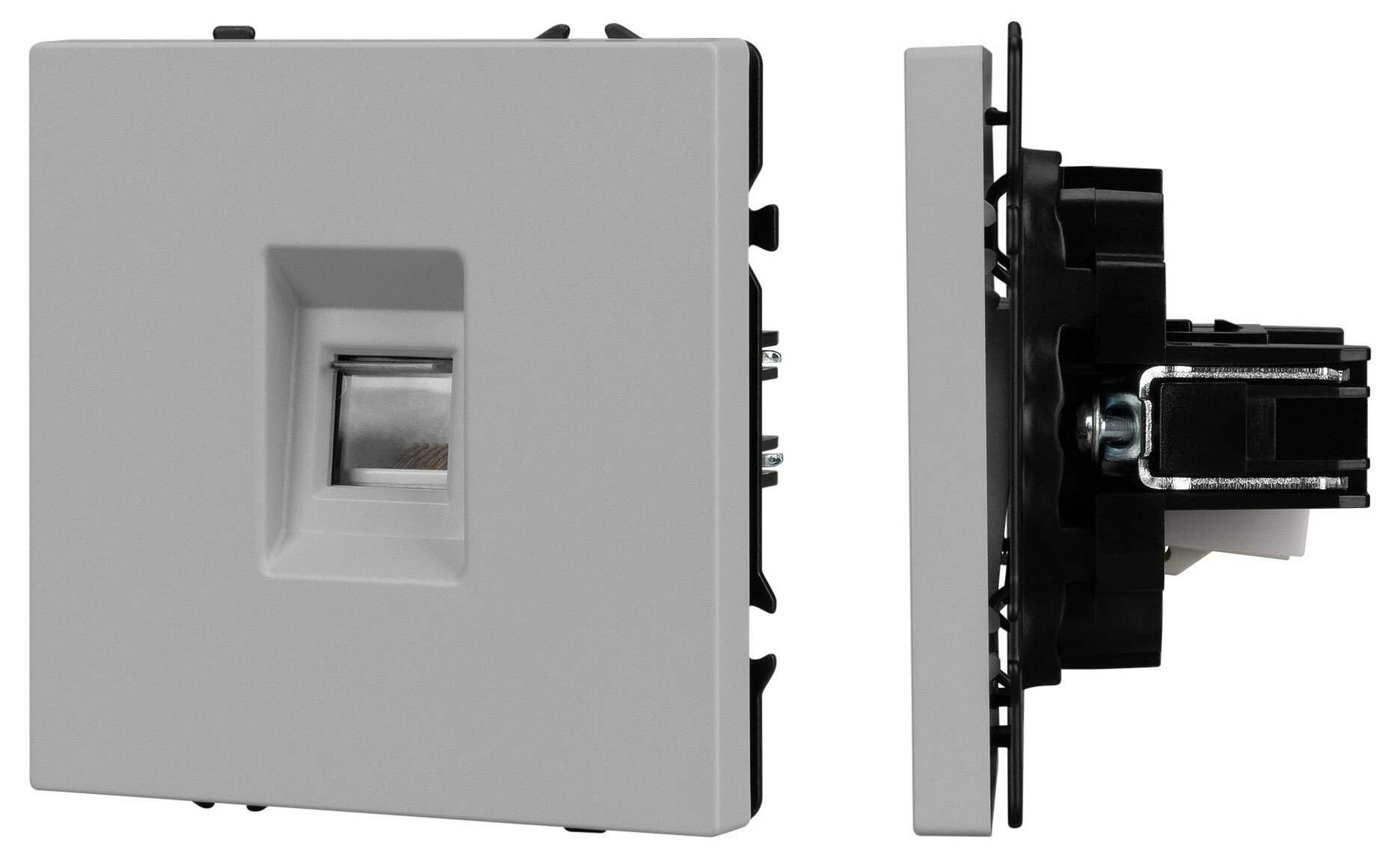 Розетка Ethernet RJ-45 и со шторками, без рамки Arlight SCT-NOBE 059439