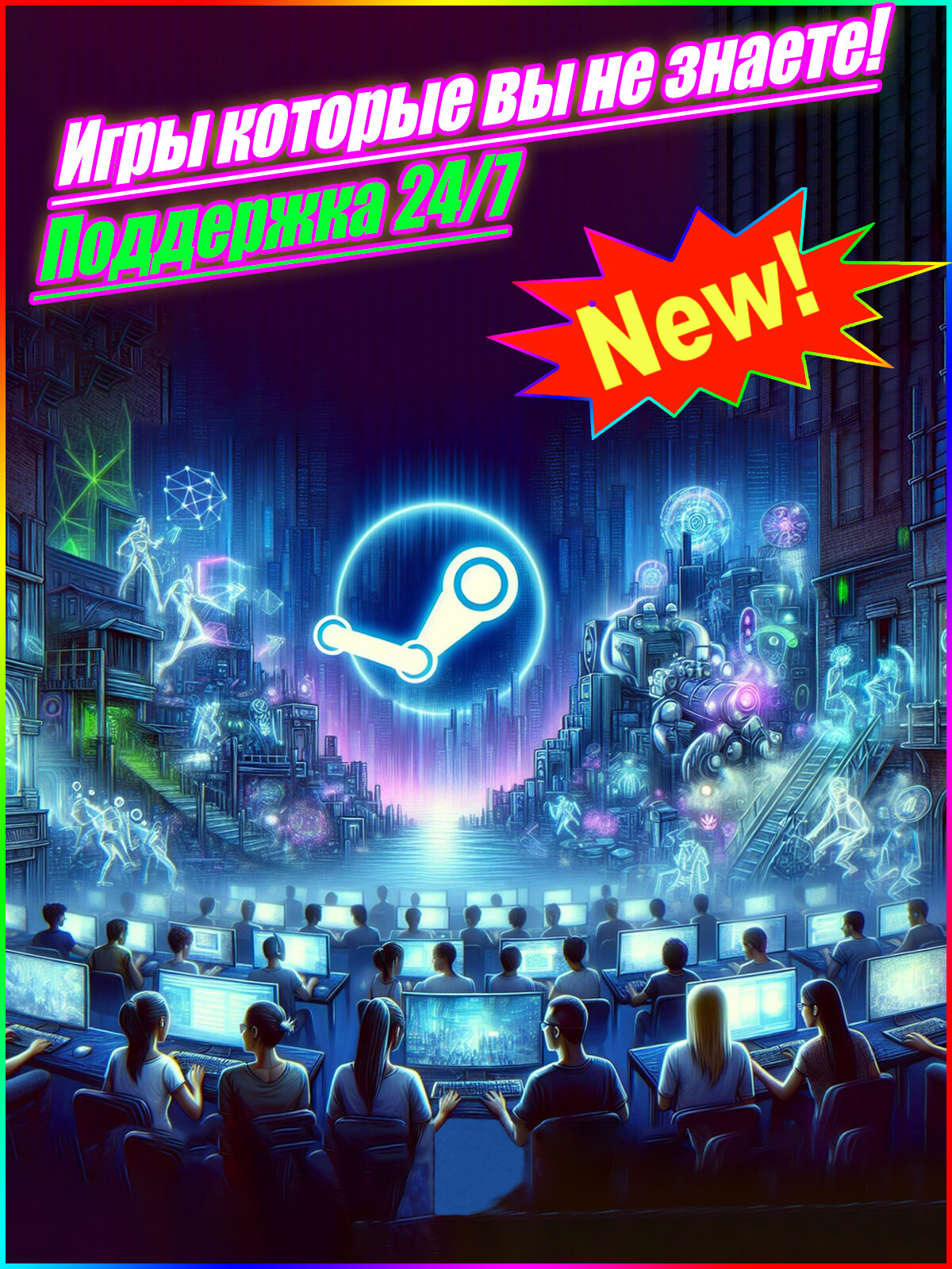 Steam 1 игра Random Ключ ПК — Культовая классика и Топ серии с отличными отзывами Metacritic | Весь Мир + РФ (Global)