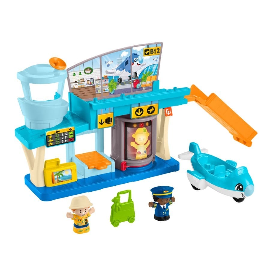 Фигурка Fisher-Price Little People "Аэропорт", набор с фигурками