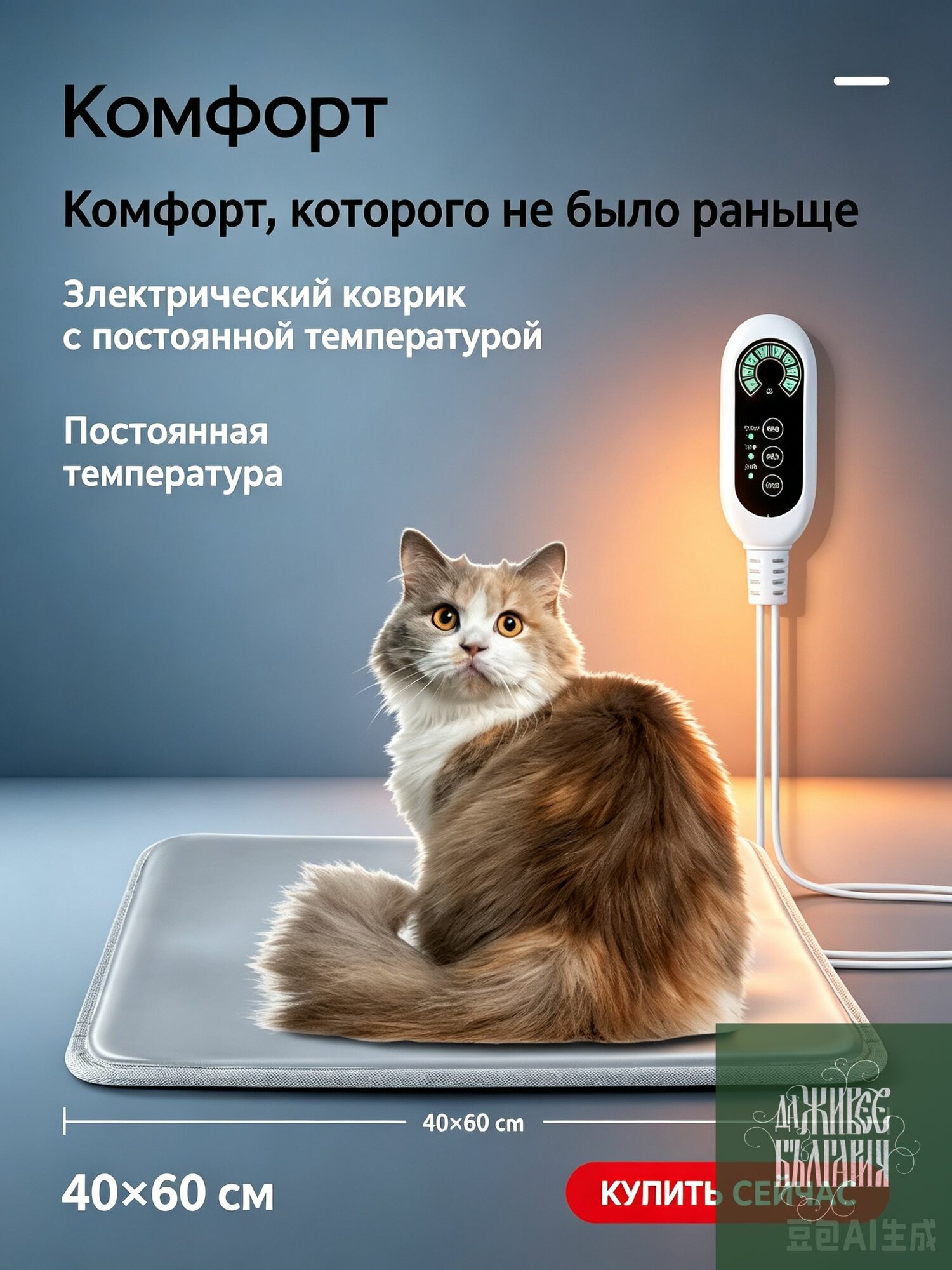50x80 см 65 Вт Электропростыня