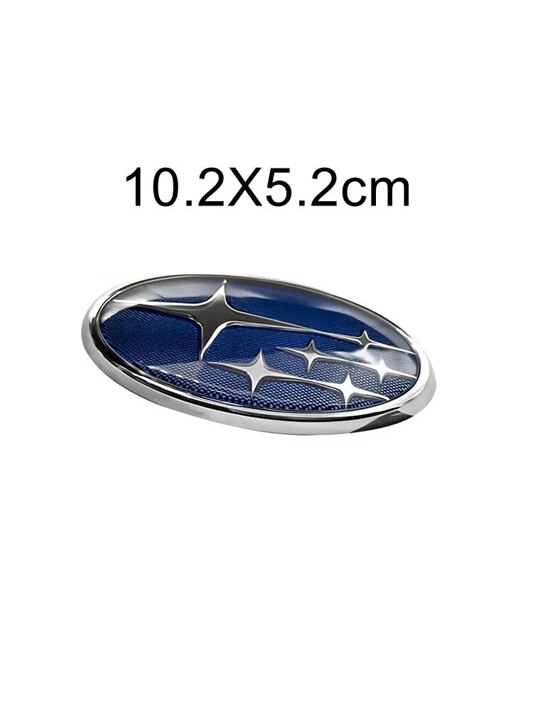 10.2X5.2cm-Логотип передней решетки или эмблема заднего багажника для Subaru Forester Outback Legacy Impreza XV Levorg logo, спинная наклейка, звездный значок