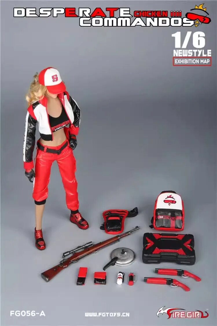 Fire Girl Toys FG056 Desperate Commando Комплект одежды No Head No Body