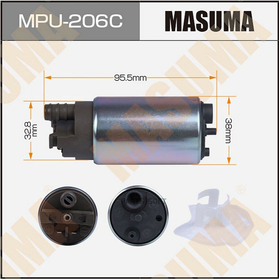 Насос топливный Nissan Teana (J32) 08-; Infiniti FX35 08-, FX37 08-, QX50 13- графит коллет. Masuma MASUMA MPU206C | цена за 1 шт