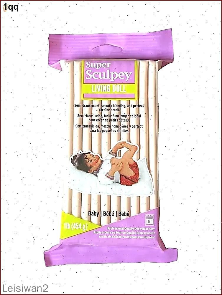 Полимерная глина Polyform Products Super Sculpey Living Doll Baby телесный ( Ливингдолл)
