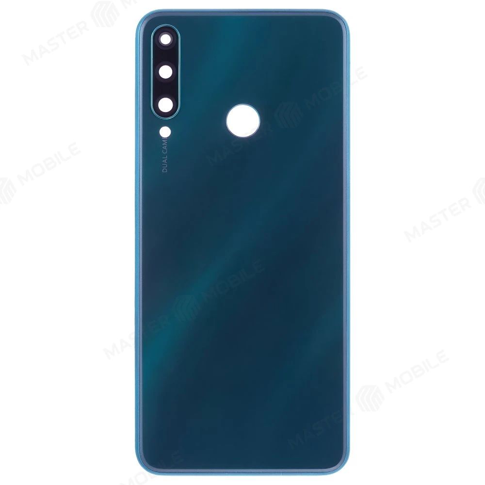 Задняя крышка для Huawei Y6p (MED-LX9N) (зеленый) (в сборе со стеклом камеры)