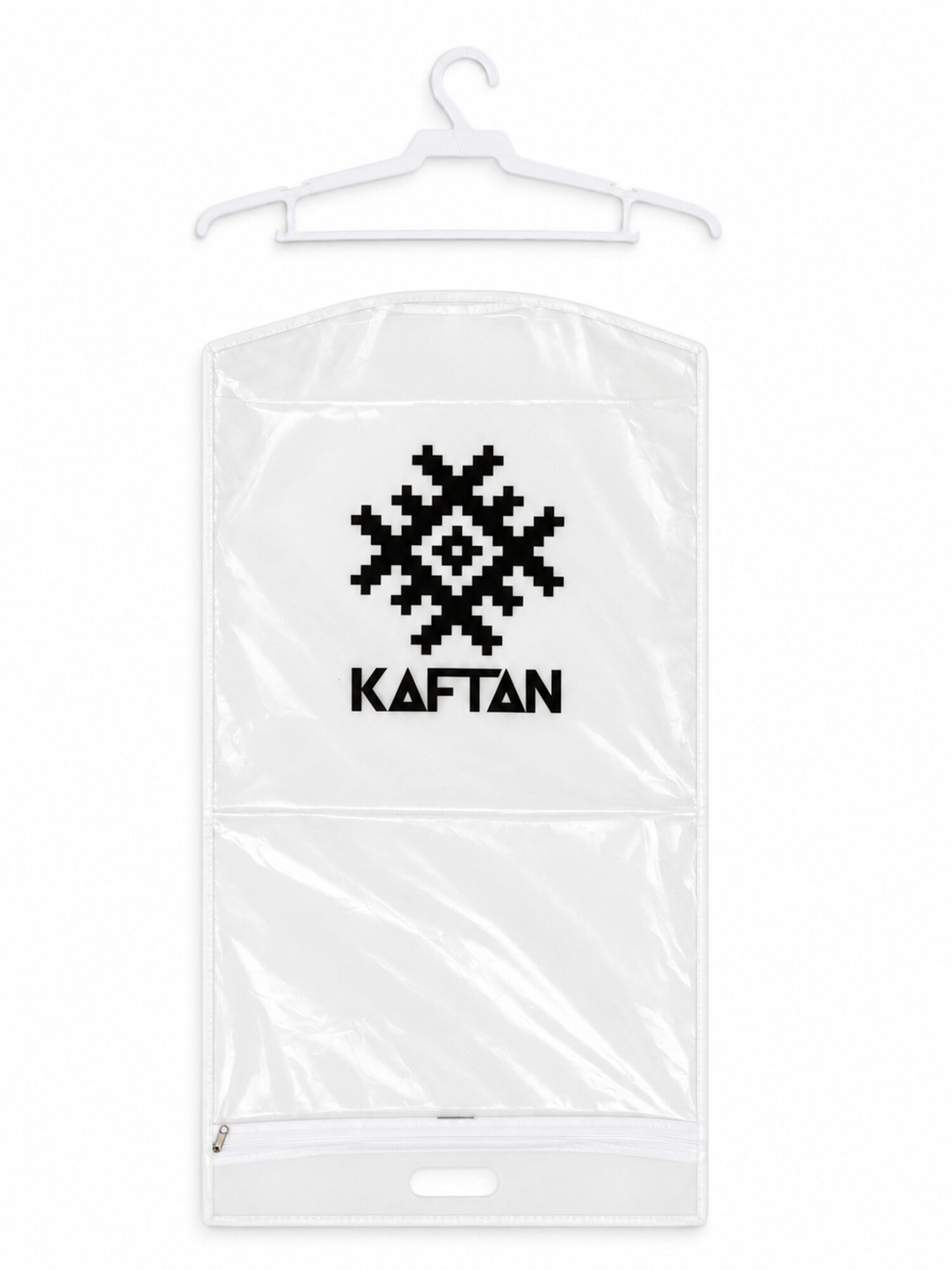 Чехол для одежды прозрачный с вешалкой KAFTAN, размер 40×70×5