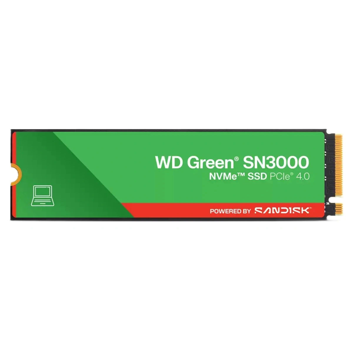 Накопитель SSD Western Digital SN3000, 1 ТБ, M.2 2280 (WDS100T5G0E)