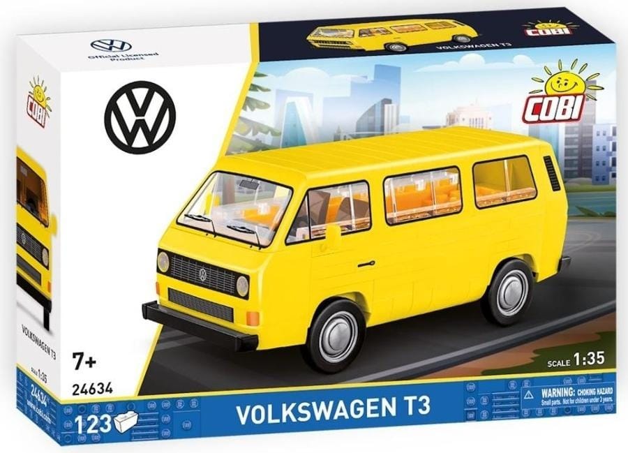 Конструктор Cobi Volkswagen T3, 1:35, 123 элемента