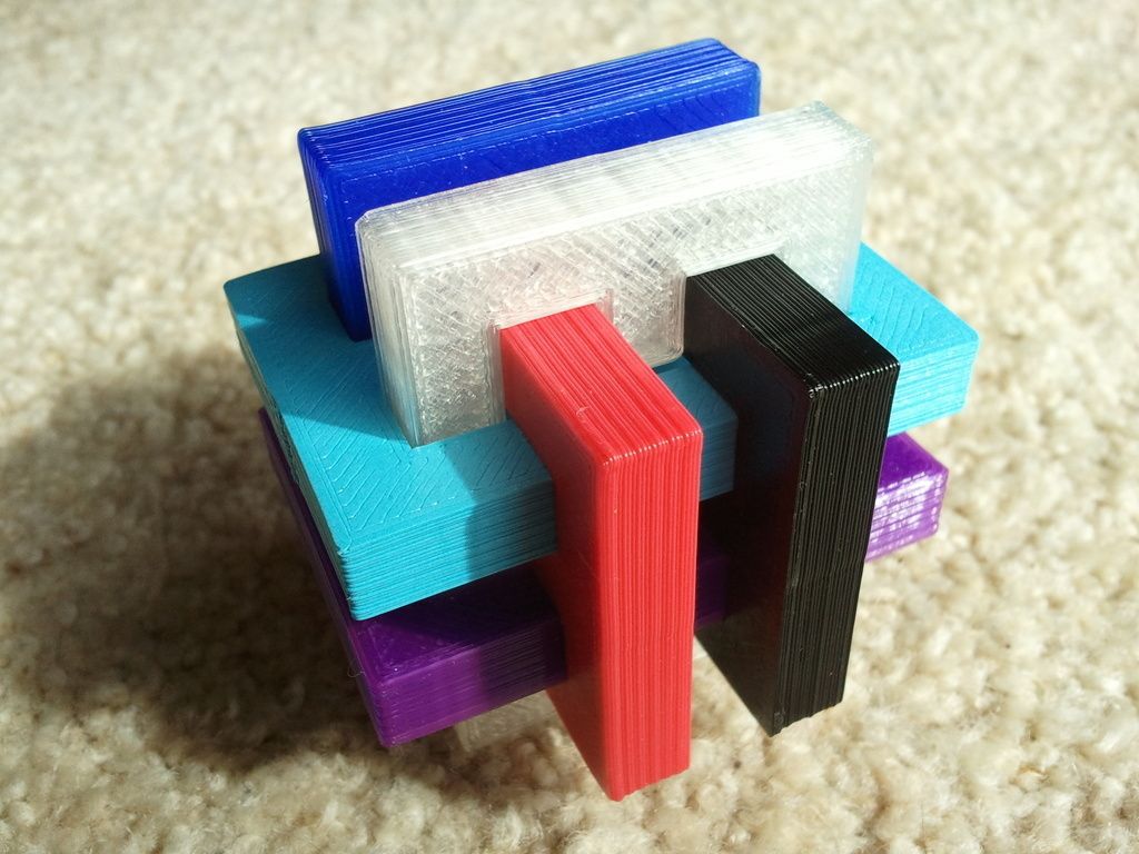 3D-пазл сборный геометрический, PLA, 3D-печать, арт. PZ-PUZ-TV-11204