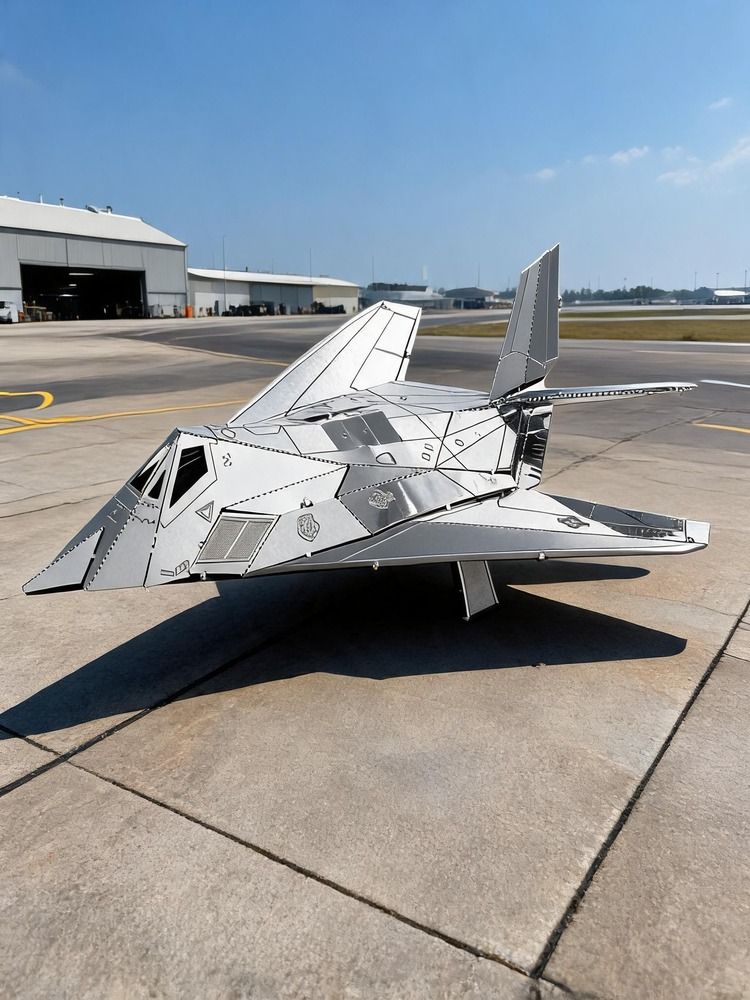F-117+3D Металлические головоломки Специальные подарочные игрушки