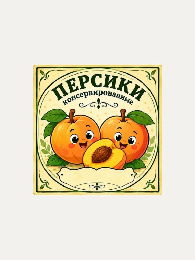 Наклейки для Консервации