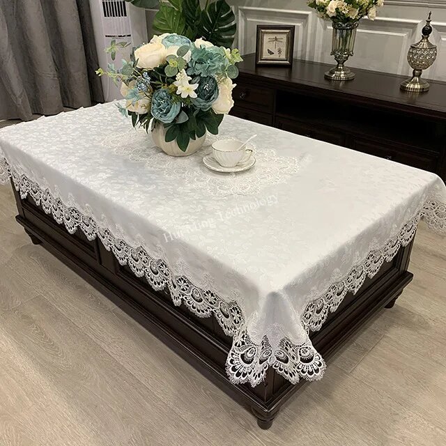 Скатерть Julliette Dream кружевная 120X180cm, Белый, HM51W