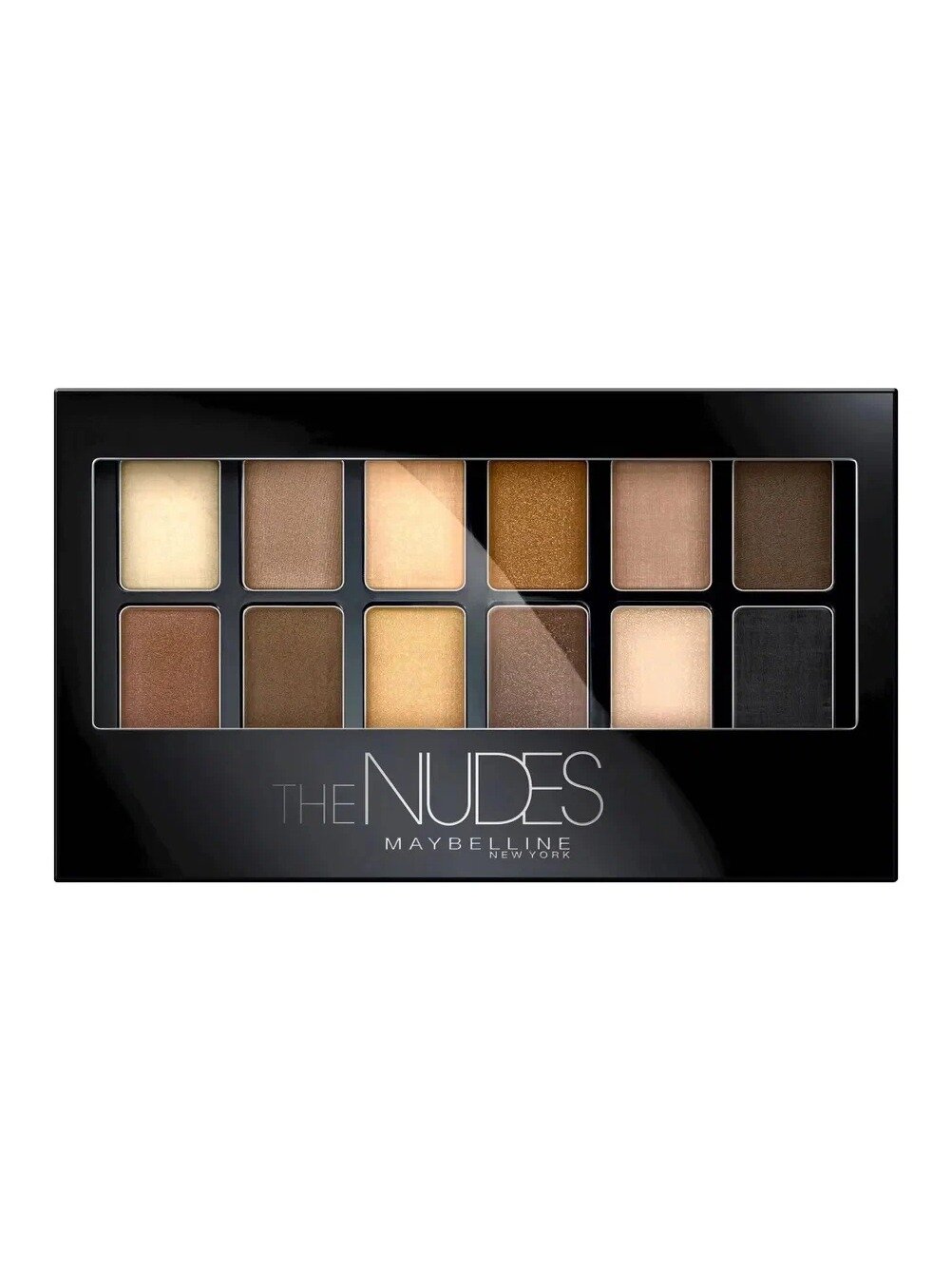 Палитра теней для век Maybelline New York - The Nudes Palette