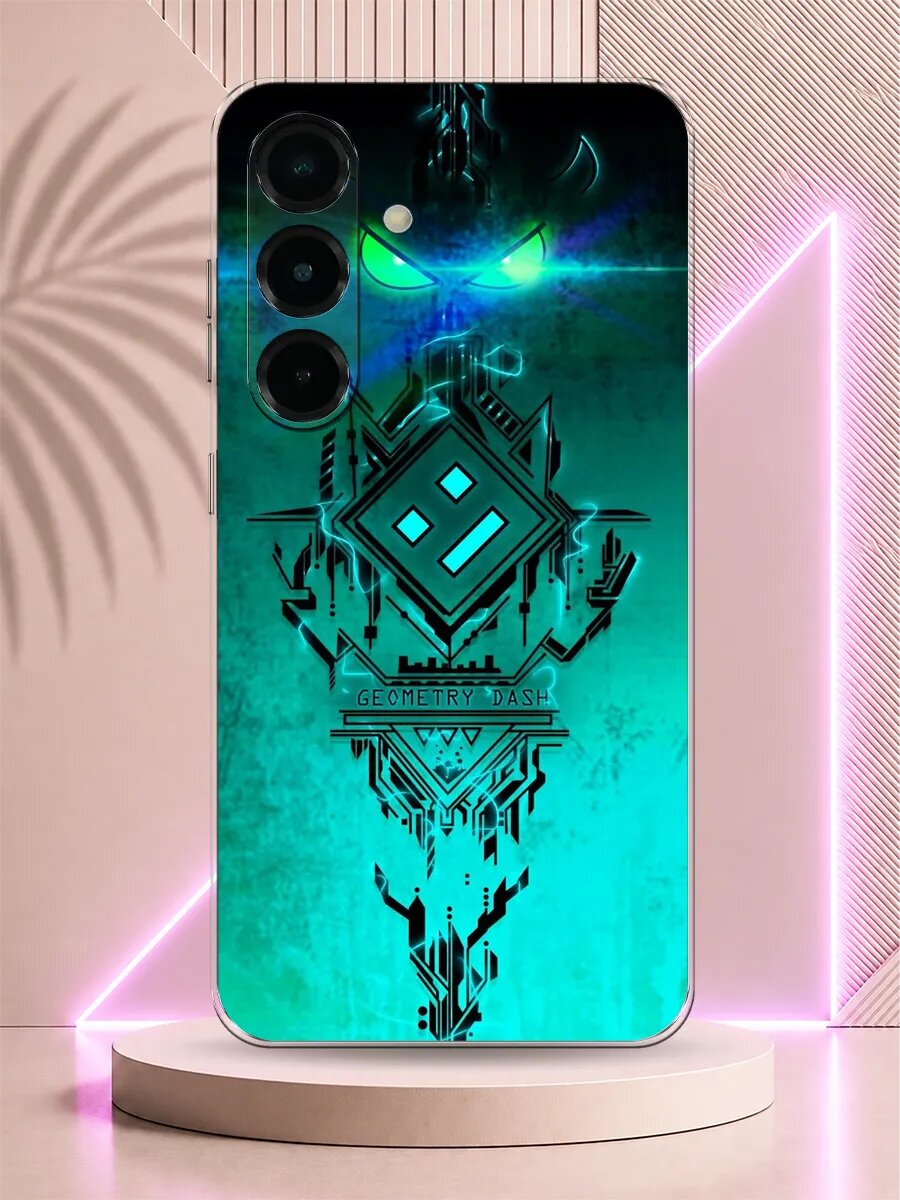 Чехол на Samsung S25 Geometry Dash