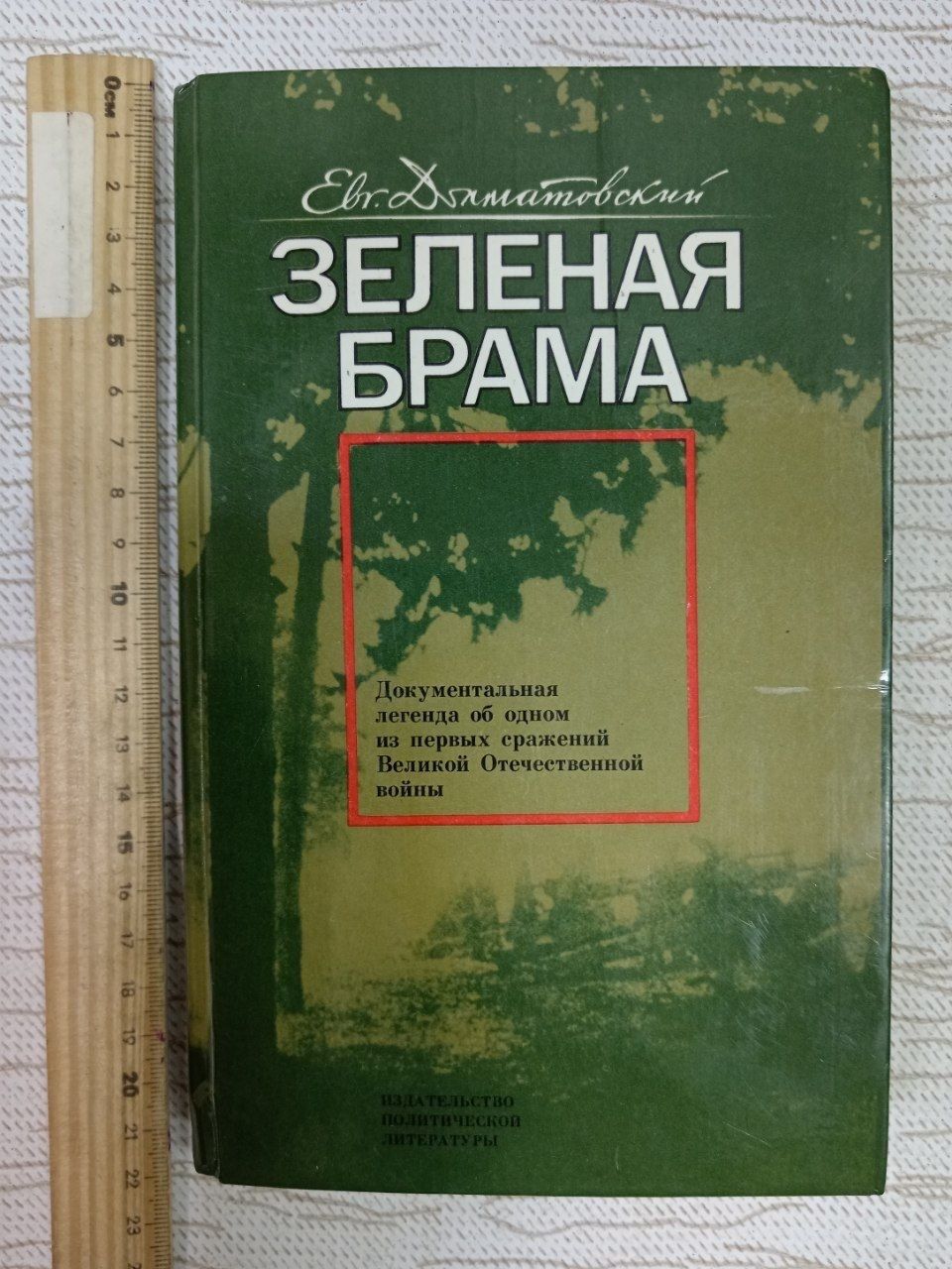 Зеленая брама. Долматовский Евгений Аронович