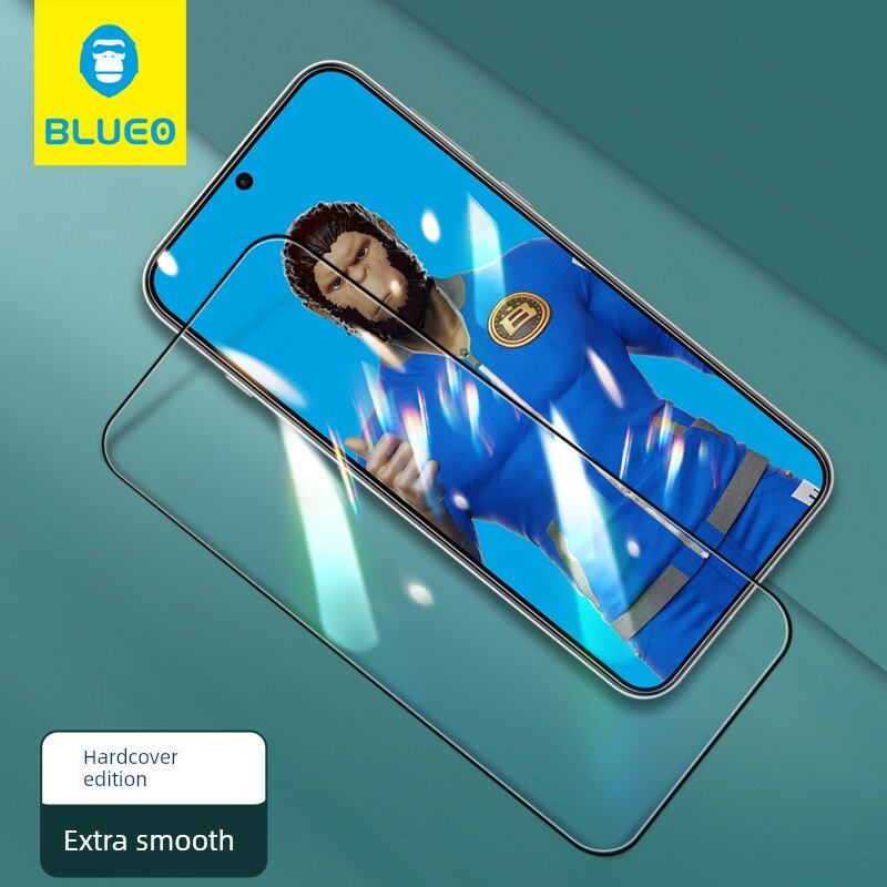 Huawei Nova 15 Blue Monkey Темперированный стеклянный защитный экран полное покрытие премиум-модель для мобильного