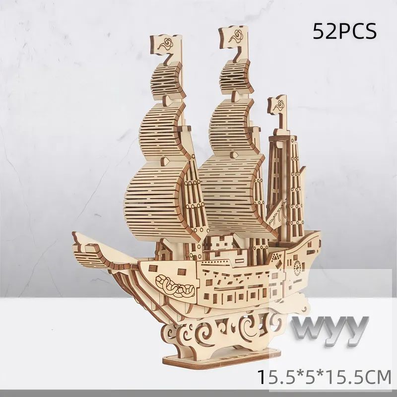 Деревянный конструктор 3D Насекомые