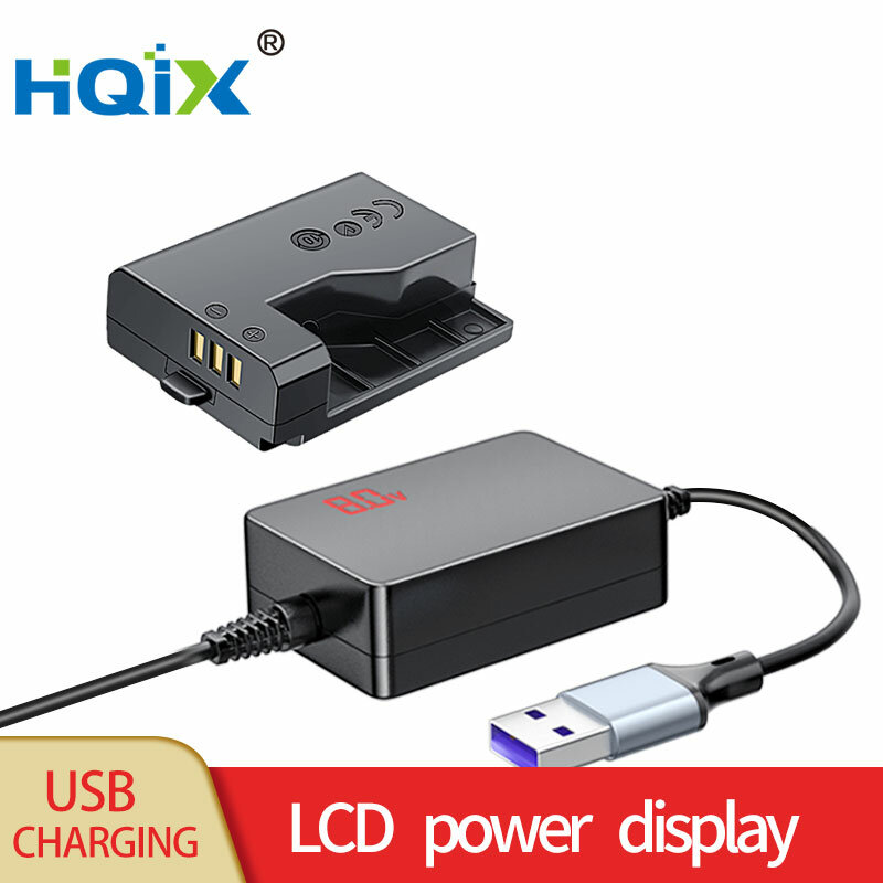 HQIX для Canon RebeI T7 T5 1100D T3 T6 Kiss X90 X70 EOS 1500D камера ACK-E10 Виртуальная батарея USB Power Ad