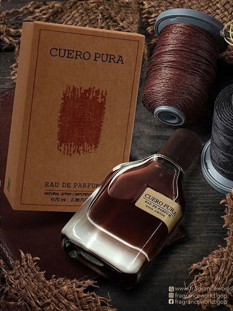 Fragrance World Вода парфюмерная CUERO PURA 70ml 70 мл