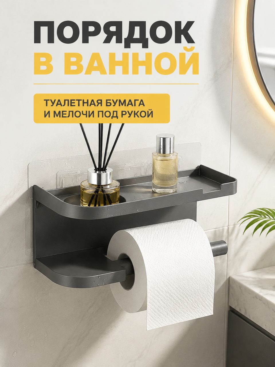 Диспенсер для туалетной бумаги, 1 шт