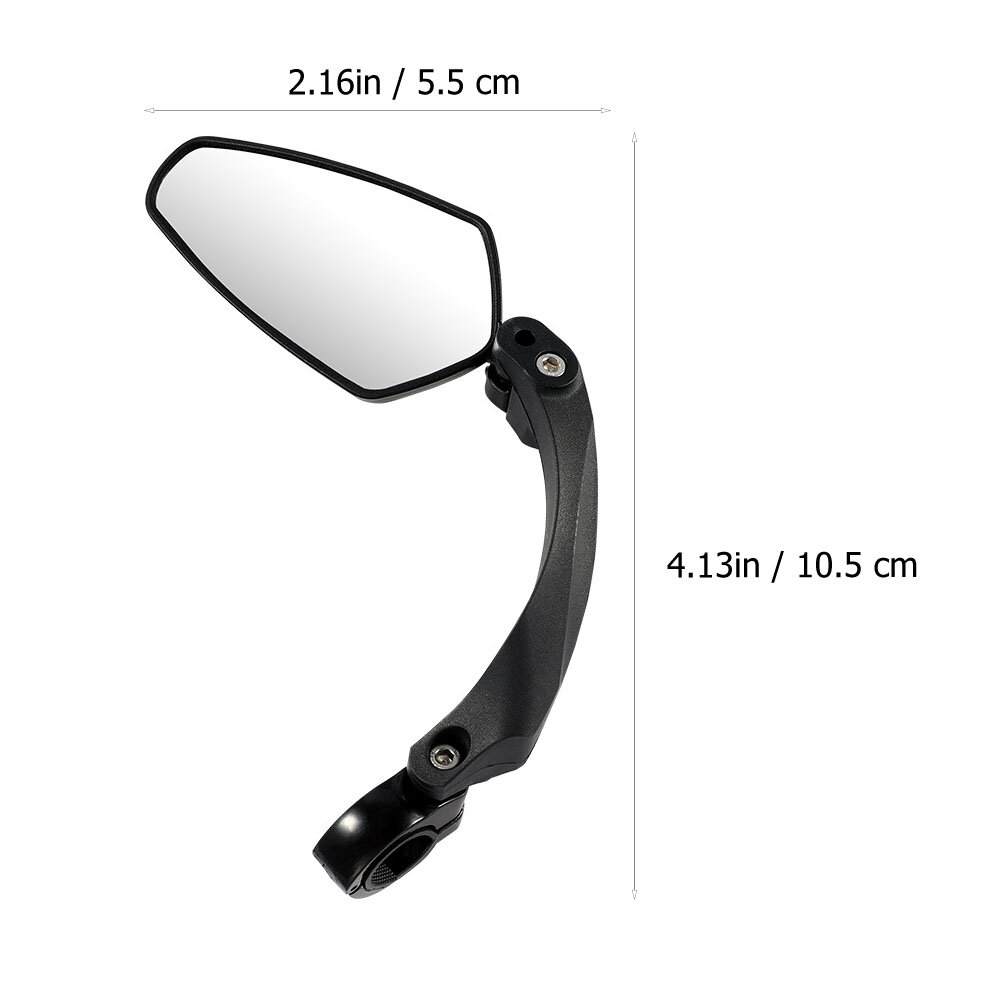 Велосипедное Зеркало Rearview 360 Градусов Вращаемое 1 Шт Левое 10.5X5.5X1Cm