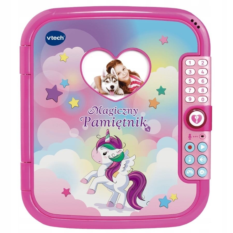 Интерактивная игрушка Vtech Магический дневник с кодом, розовый