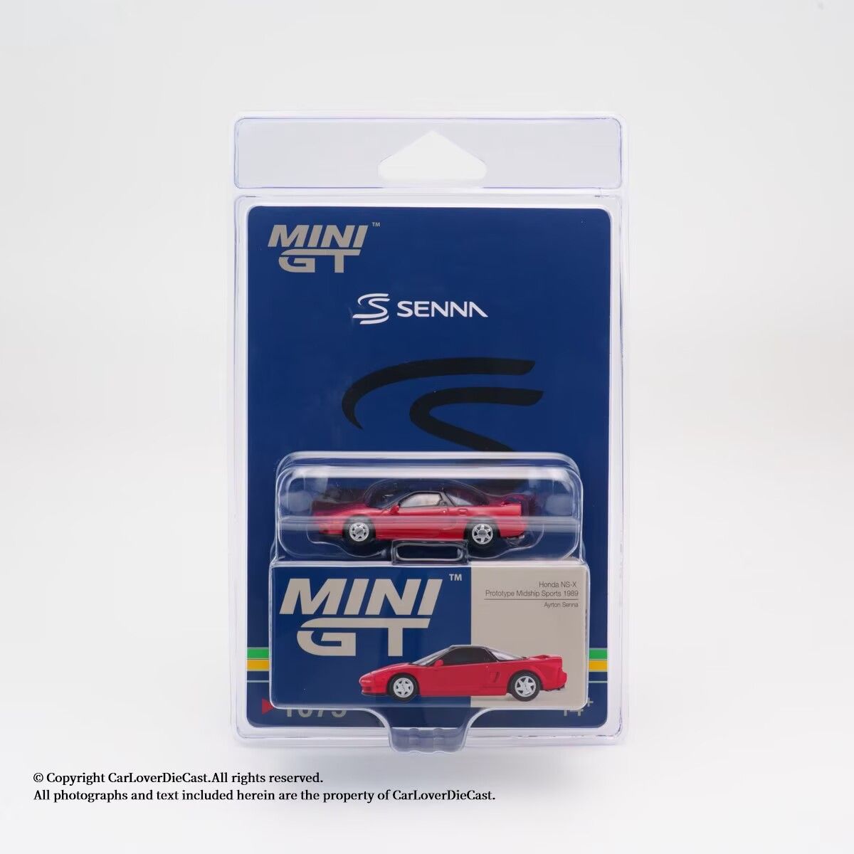 Машинка MINI GT MODEL 1:64 #1095 Honda NS-X Prototype Midship Sports 1989 Blister Packaging Die-cast Alloy Model Collection Toy Children Gifts